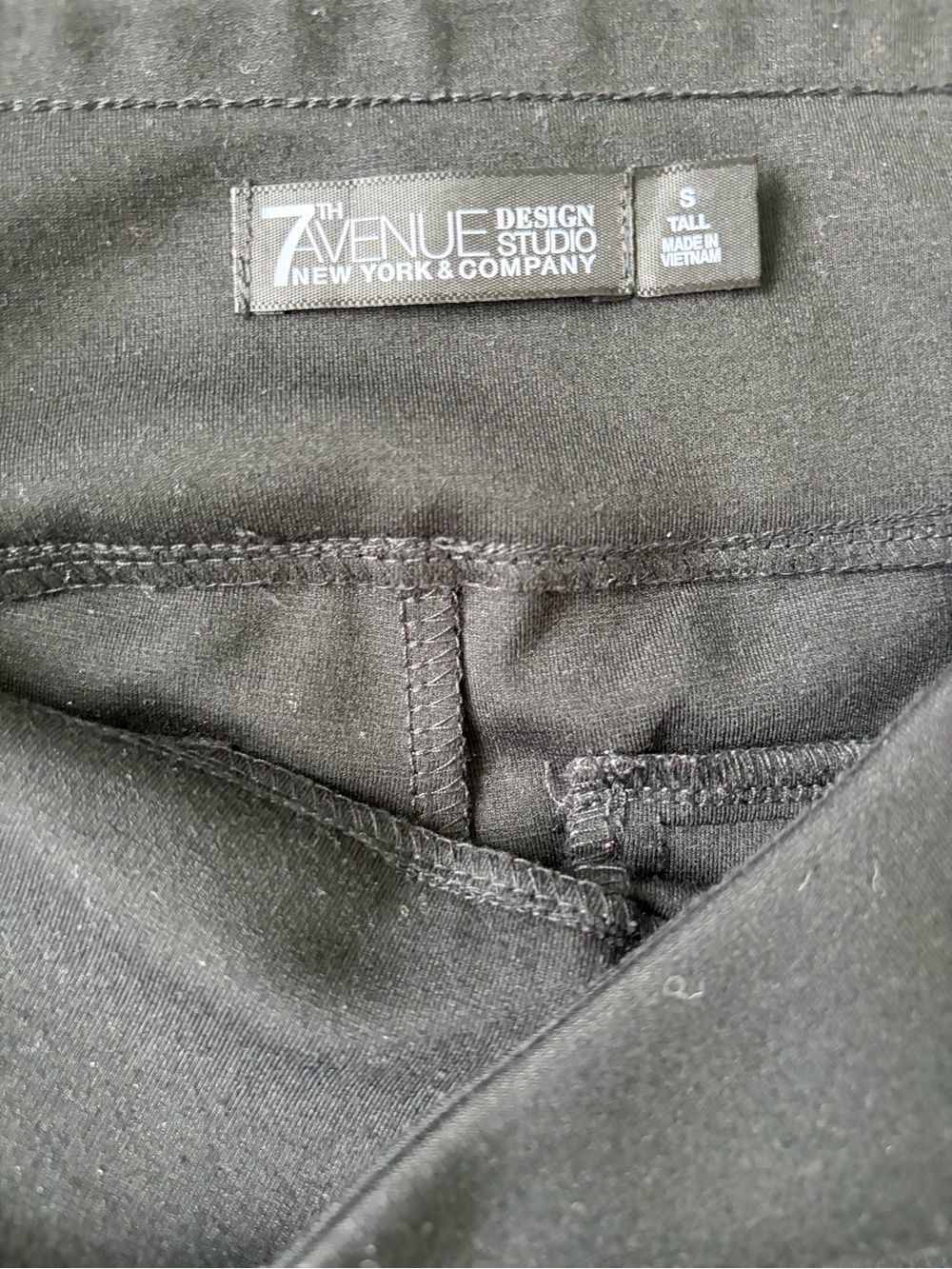 New York & Company Black Bootcut Ponte Pants Size S Tall - Picture 6 of 8